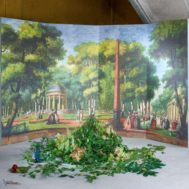 Scenes galantes papier peint de Pierre Frey