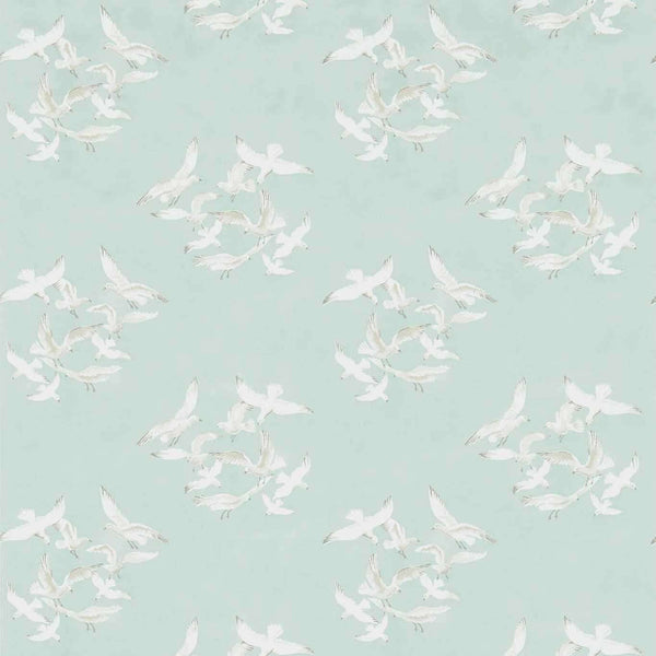 Seagulls-behang-Sanderson-Eau de Nil-Rol-214586-Selected Wallpapers