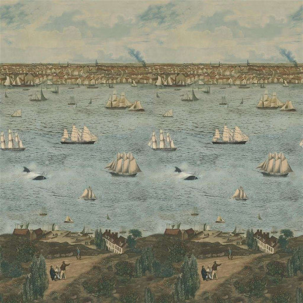 Seaport Ocean-behang-Designers Guild-Ocean-Set-PJD6009 / 01-Selected Wallpapers