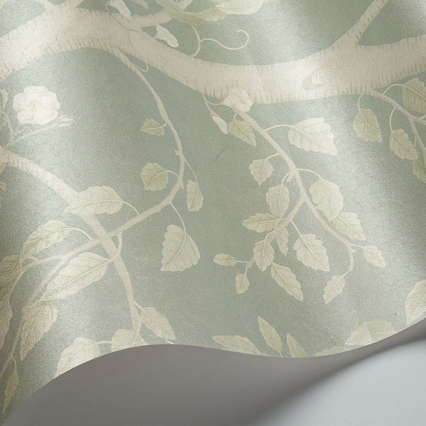 Seasonal Woods-Behang-Cole & Son-Sage Pearl-Rol-120/6020M-Selected Wallpapers
