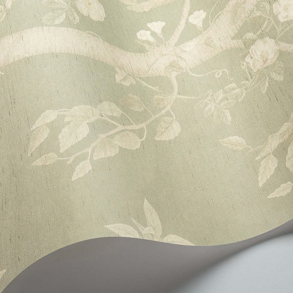 Seasonal Woods-Behang-Cole & Son-Sage SILK-Rol-120/6020S-Selected Wallpapers