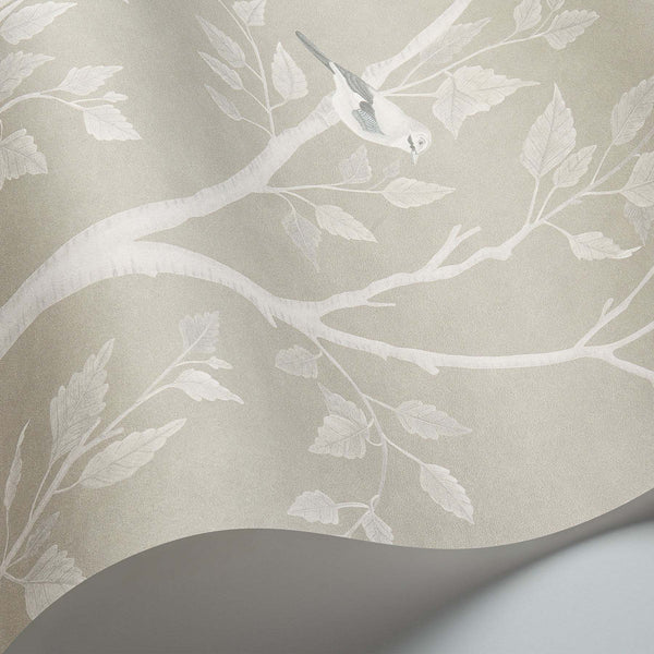 Seasonal Woods-Behang-Cole & Son-Platinum Matte-Rol-120/6023-Selected Wallpapers