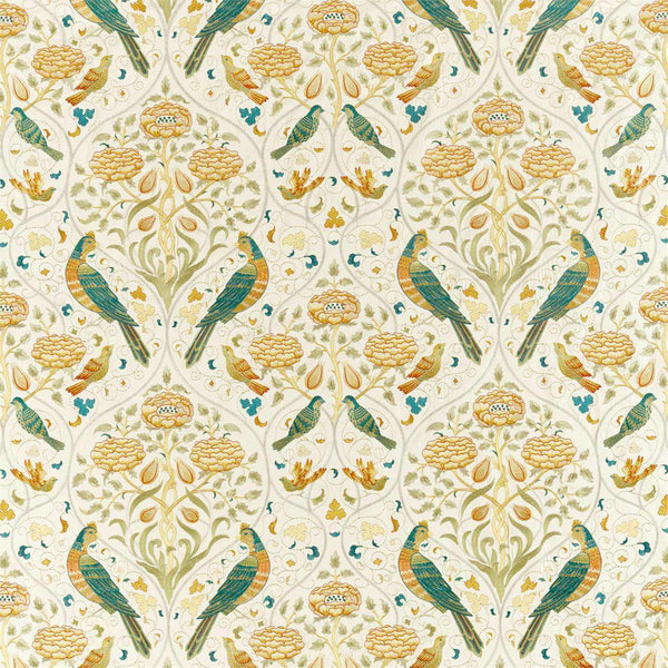 Seasons by May Embroidery stof-Morris & Co-Selected Wallpapers