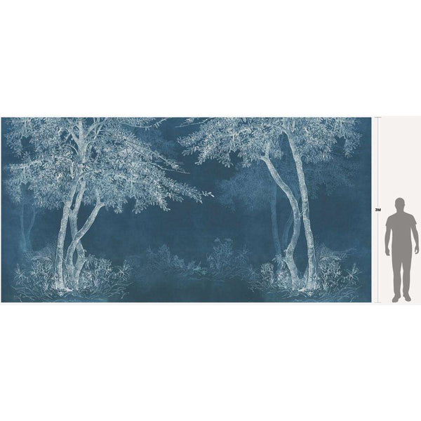 Selva-behang-Inkiostro Bianco-Selected Wallpapers