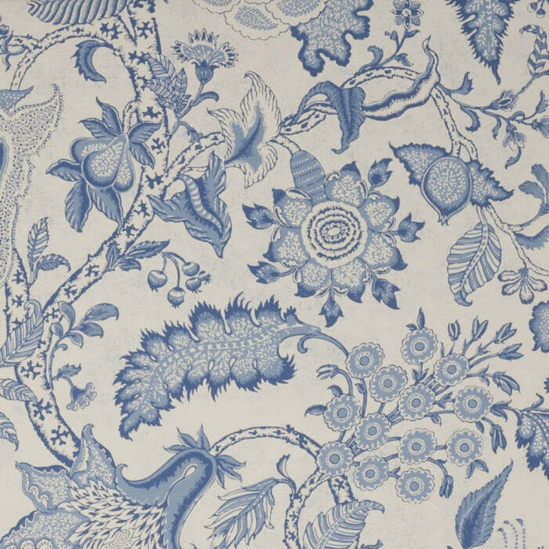 Septeuil Tapete in Antique Blue von Braquenie