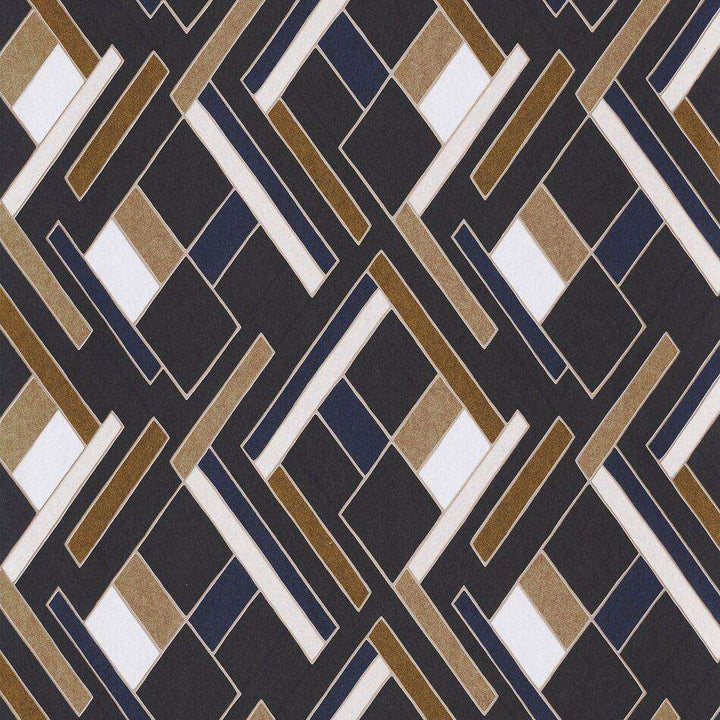 Shapes-behang-Tapete-Casamance-Noir-Rol-74632242-Selected Wallpapers