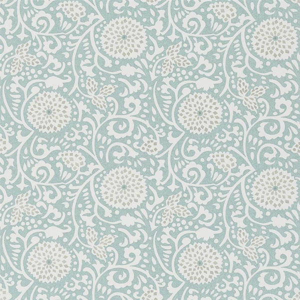 Shaqui-Wallpaper-Designers Guild-Eau de Nil-Roll-PDG1147/03-Selected Wallpapers