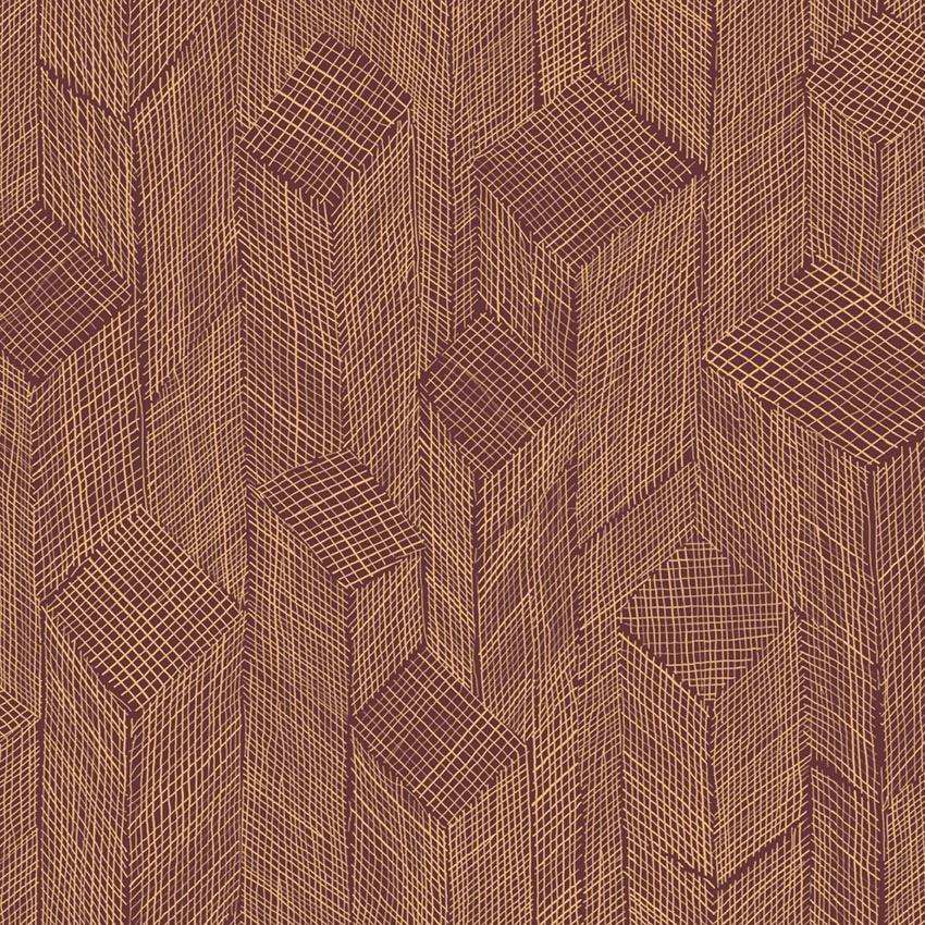 Shibam-behang-Tapete-Arte-Wine Red-Rol-66011-Selected Wallpapers