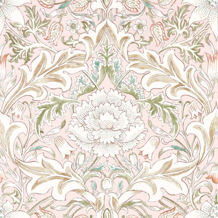 Simply Severn-Behang-Tapete-Morris & Co-Cochineal / Willow-Rol-217073-Selected Wallpapers
