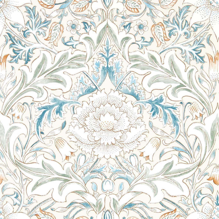 Simply Severn-Behang-Tapete-Morris & Co-Bayleaf / Annatto-Rol-217074-Selected Wallpapers