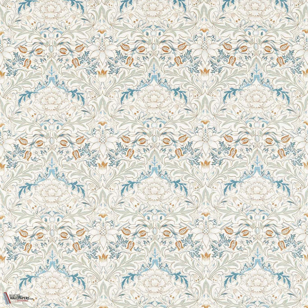Simply Severn stof-Morris & Co-Bayleaf/Annatto-Meter (M1)-226905-Selected Wallpapers