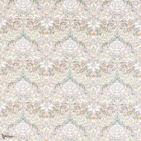 Simply Severn stof-Morris & Co-Cochineal/Willow-Meter (M1)-226904-Selected Wallpapers