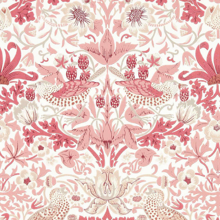 Simply Strawberry Thief-Behang-Tapete-Morris & Co-Madder-Rol-217059-Selected Wallpapers