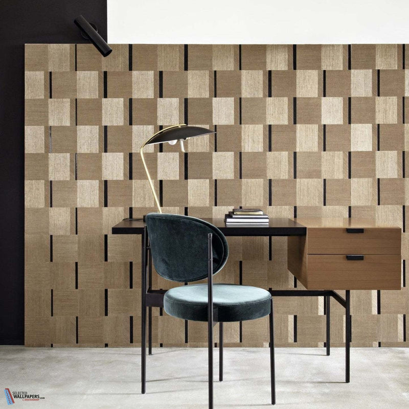 Sisal Carre papier peint de CMO Paris