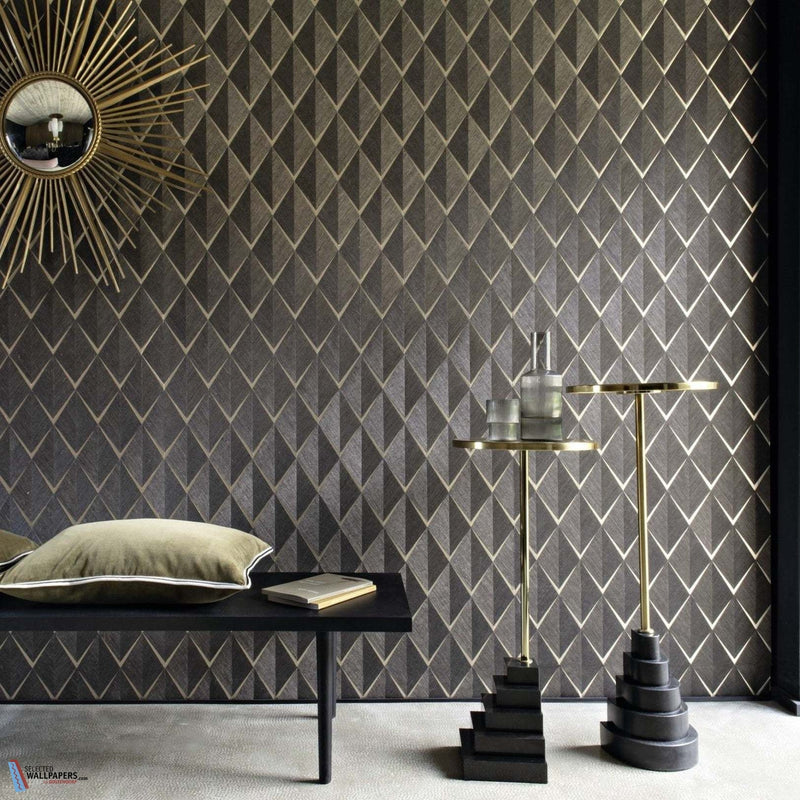 Sisal Losange papier peint de CMO Paris