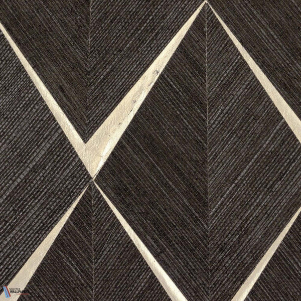 Sisal Losange-Tapete-CMO Paris-Noir-Meter (M1)-CMO WSI 02 80-Selected Wallpapers