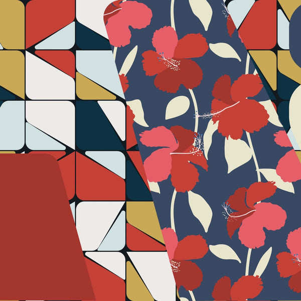 Sixty's-Behang-INSTABILELAB-01-Vinyl New Middel-Sixties01-Selected Wallpapers