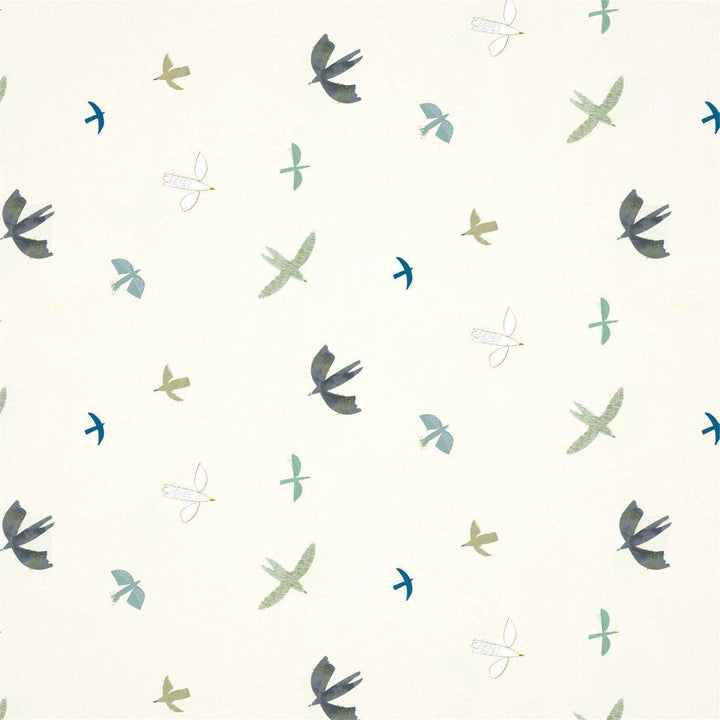 Skies Above-behang-Tapete-Harlequin-Duck Egg/Linen-Rol-112641-Selected Wallpapers