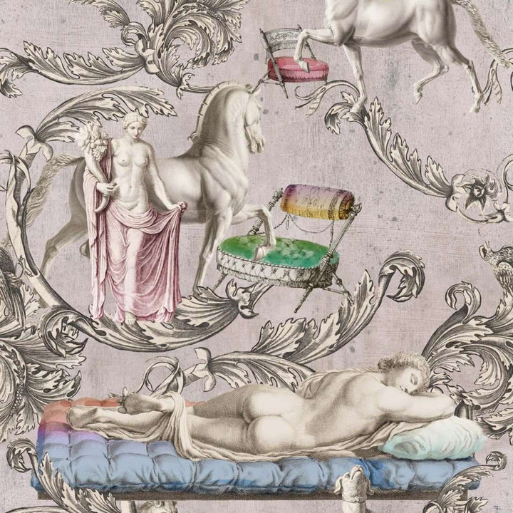 Sleeping Beauty-behang-Tapete-Mind the Gap-Multicolor-300 cm (standaard)-WP20484-Selected Wallpapers
