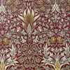 Snakeshead stof-Morris & Co-Claret/Gold-Meter (M1)-226459-Selected Wallpapers