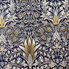 Snakeshead stof-Morris & Co-Indigo/Hemp-Meter (M1)-226460-Selected Wallpapers