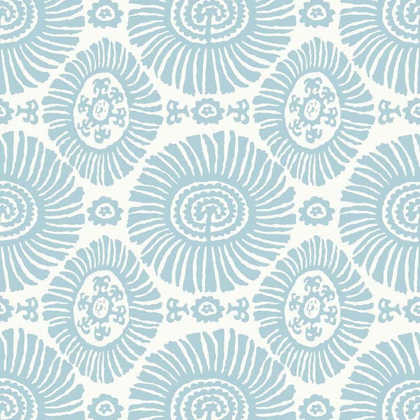 Solis-Behang-Thibaut-Spa Blue-Rol-T10084-Selected Wallpapers