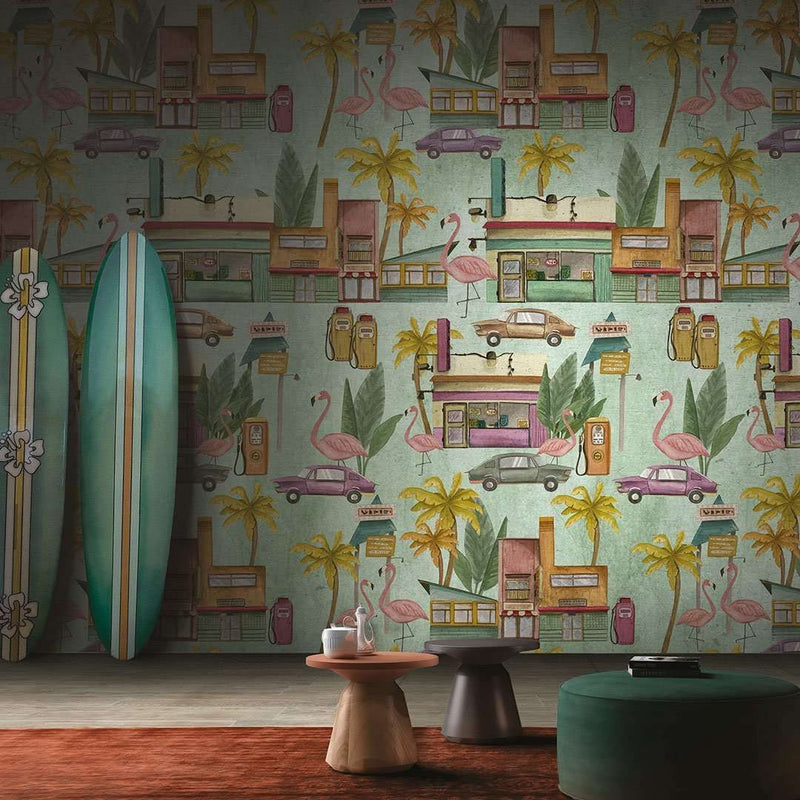 South Beach wallpaper by Inkiostro Bianco