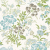 Spring Garden-Wallpaper-Thibaut-Spa Blue-Roll-T14339-Selected Wallpapers