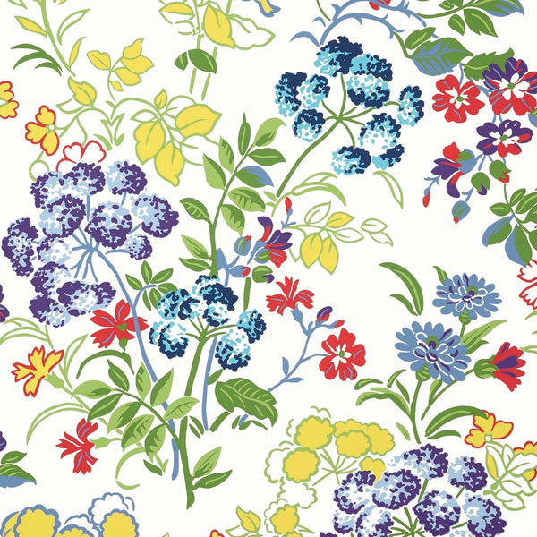 Spring Garden-Wallpaper-Thibaut-Brights-Roll-T14341-Selected Wallpapers