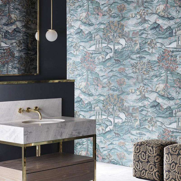 Stand Wood-behang-Tapete-Zoffany-Selected Wallpapers