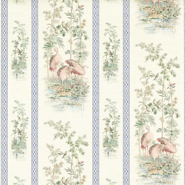 Storks & Thrushes-Tapete-Zoffany-Tuscan Pink-Meter (M1)-313032-Selected Wallpapers