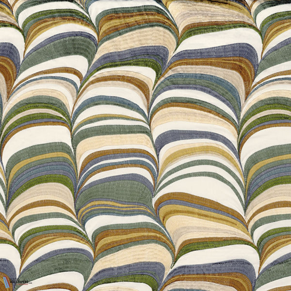 Strates stof-Casamance-Bronze Olive-Meter (M1)-46270231-Selected Wallpapers