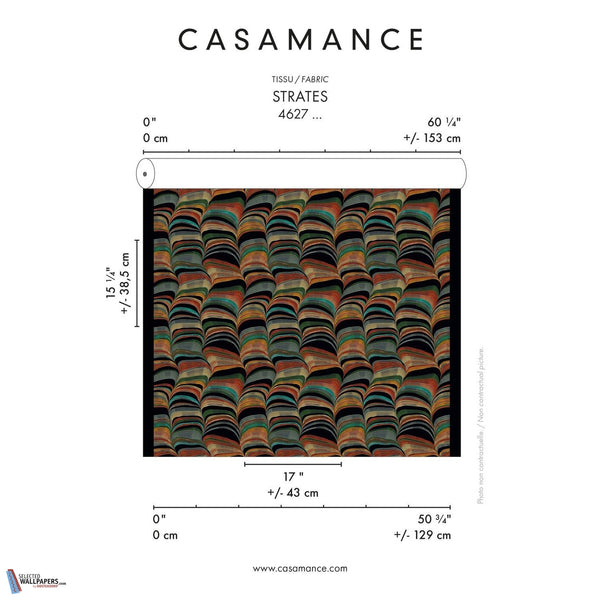 Strates stof-Casamance-Selected Wallpapers
