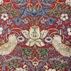 Strawberry Thief stof-Morris & Co-Crimson/Slate-Meter (M1)-226693-Selected Wallpapers