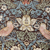 Strawberry Thief stof-Morris & Co-Chocolate Slate-Meter (M1)-226719-Selected Wallpapers