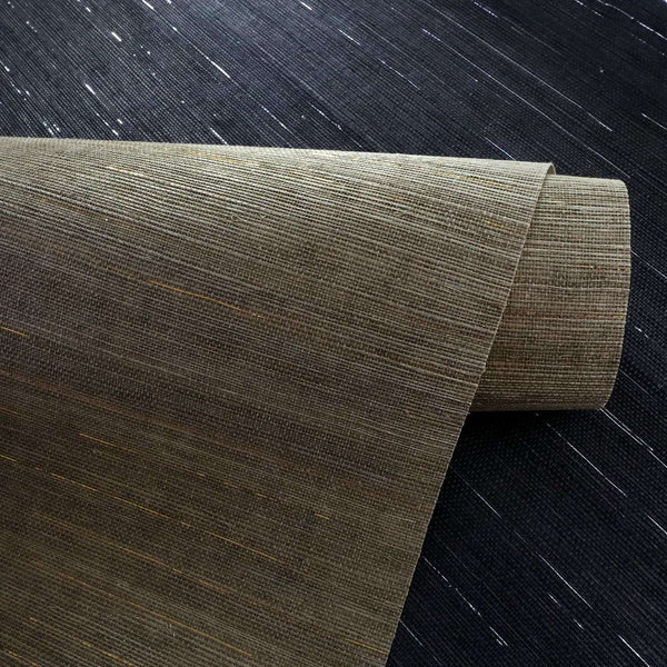 Striata-behang-Casamance-Kaki / Or-Meter (M1)-70882964-Selected Wallpapers