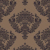 Sudbury-wallpaper-Cole & Son-Black on Metallic-Roll-88/12050-Selected Wallpapers