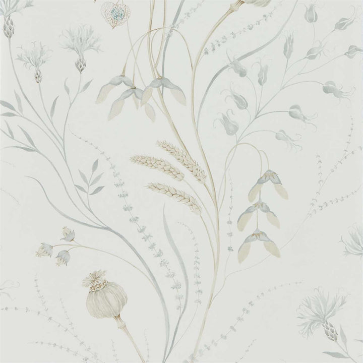 Summer Harvest-behang-Tapete-Sanderson-Silver/Chalk-Rol-216498-Selected Wallpapers