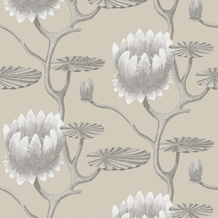 Summer Lily-behang-Tapete-Cole & Son-Stone-Rol-95/4025-Selected Wallpapers