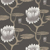 Summer Lily-behang-Cole & Son-Charcoal-Rol-95/4026-Selected Wallpapers