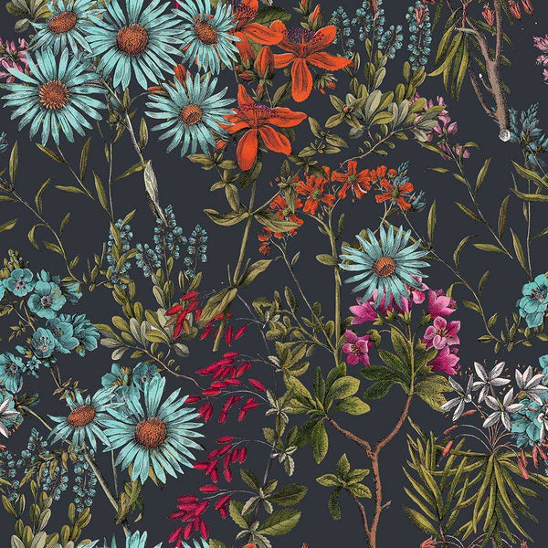 Summerish-behang-Mind the Gap-Charcoal-300 cm (standaard)-WP20309-Selected Wallpapers
