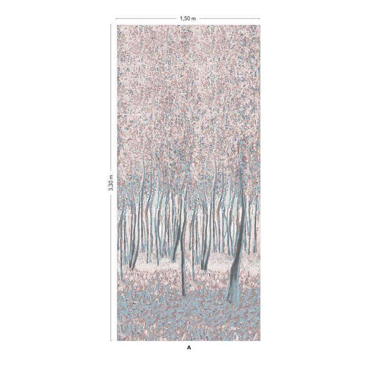 Sylve Gris-behang-Tapete-Isidore Leroy-Paneel A-06242116-Selected Wallpapers