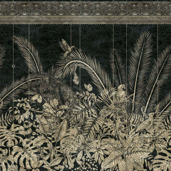Tampura-behang-Inkiostro Bianco-1-Gold Leaf-INKVXXO1801-Selected Wallpapers