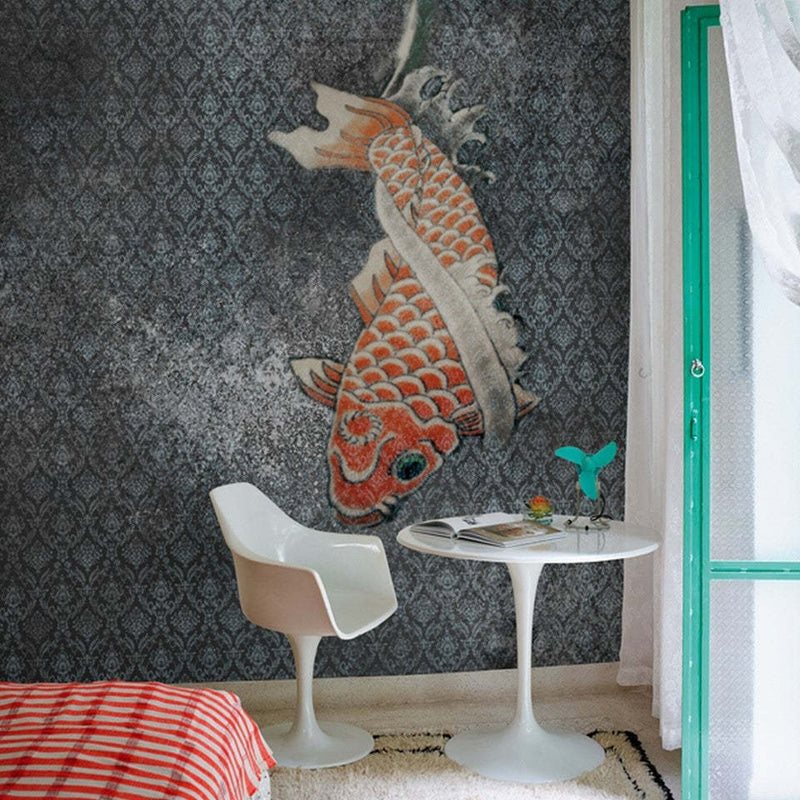 Tangerine Tapete von Wall & Deco