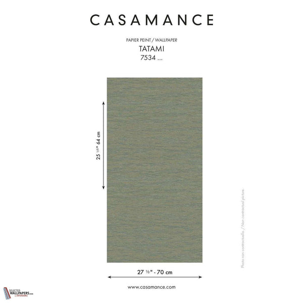 Tatami wallpaper-Casamance-Selected Wallpapers & Interiors