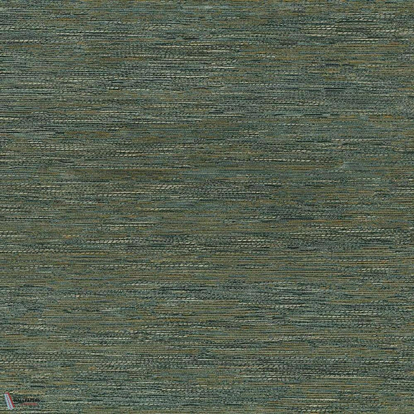 Tatami wallpaper-Casamance-Vert imperial-Roll-Selected Wallpapers & Interiors