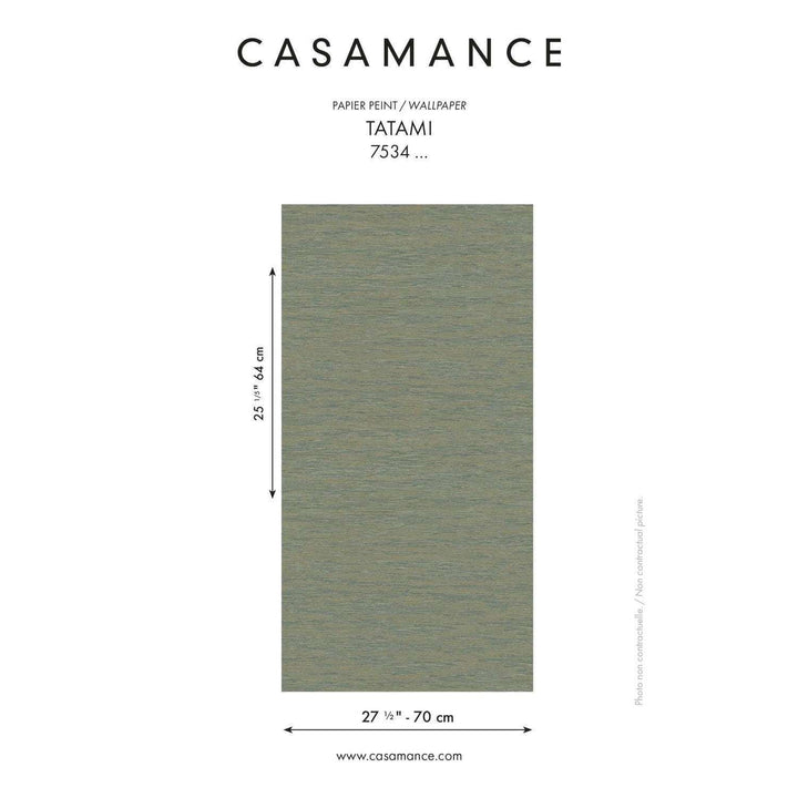 Tatami-behang-Tapete-Casamance-Selected Wallpapers