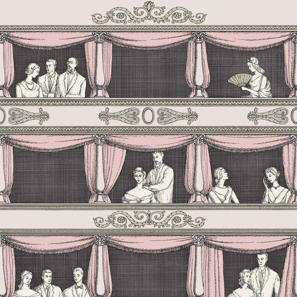 Teatro-behang-Cole & Son-Roze-Rol-114/4008-Selected Wallpapers