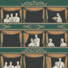 Teatro-behang-Cole & Son-Groen-Rol-114/4009-Selected Wallpapers