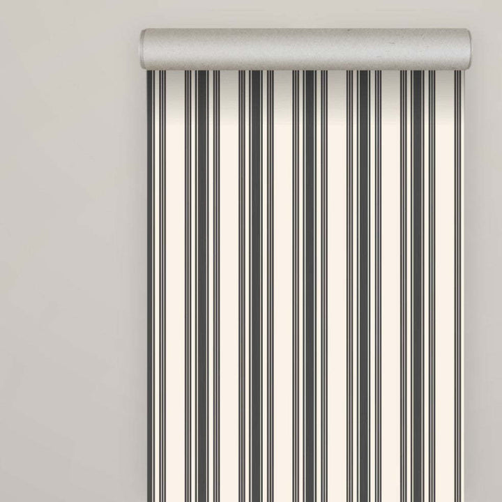 Tented Stripe-Behang-Tapete-Farrow & Ball-Selected Wallpapers